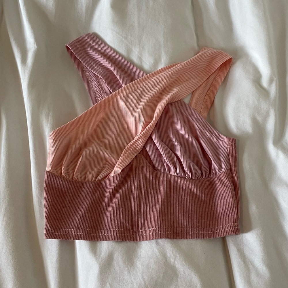 Shein Wrap Crop Top